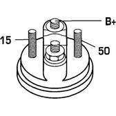 Starter (Remanufactured) DA SILVA PROTRANS - 020537
