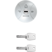 DAKEN Saturn GO Simple - 1 Serrure Antivol Robuste pour Véhicules Utilitaires DAKEN - 84000