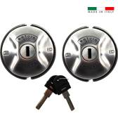 DAKEN Saturn Evo Double - Lot de 2 Serrures Antivols Robustes pour Véhicules Utilitaires DAKEN - 84201