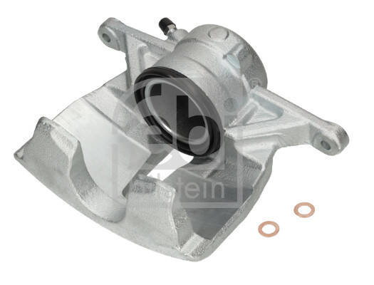 Spares Hut Rear Left Brake Caliper For VW Passat 2007-2014 – 5N0615403, 12mm Disc, Silver