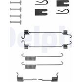 Accessory Kit, brake shoes DELPHI - LY1256