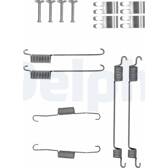 Accessory Kit, brake shoes DELPHI - LY1410