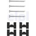 Accessory Kit, disc brake pad DELPHI - LX0023