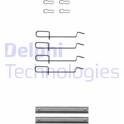 Accessory Kit, disc brake pad DELPHI - LX0113