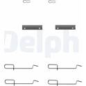 Accessory Kit, disc brake pad DELPHI - LX0142