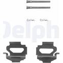Accessory Kit, disc brake pad DELPHI - LX0149