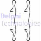 Accessory Kit, disc brake pad DELPHI - LX0571