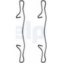 Accessory Kit, disc brake pad DELPHI - LX0571