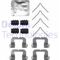 Accessory Kit, disc brake pad DELPHI - LX0757