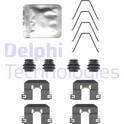 Accessory Kit, disc brake pad DELPHI - LX0758