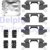 Accessory Kit, disc brake pad DELPHI - LX0761