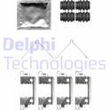Accessory Kit, disc brake pad DELPHI - LX0762