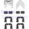 Accessory Kit, disc brake pad DELPHI - LX0765