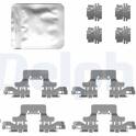 Accessory Kit, disc brake pad DELPHI - LX0776