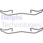 Accessory Kit- disc brake pads DELPHI - LX0167