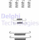 Accessory Kit, parking brake shoes DELPHI - LY1324