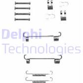 Accessory Kit, parking brake shoes DELPHI - LY1344