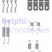 Accessory Kit, parking brake shoes DELPHI - LY1351