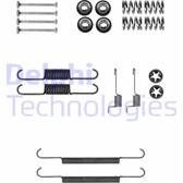 Accessory Kit, parking brake shoes DELPHI - LY1418