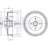 Brake Drum DELPHI - BF430