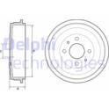 Brake Drum DELPHI - BF528