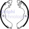 Bremsbackensatz DELPHI - LS1649