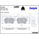 Bremsbeläge vorne DELPHI - LP1985
