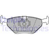 Bremsbelagsatz hinten DELPHI - LP1423