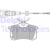 Bremsbelagsatz hinten DELPHI - LP1815