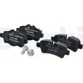 Bremsbelagsatz hinten DELPHI - LP2022
