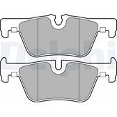 Bremsbelagsatz hinten DELPHI - LP2286