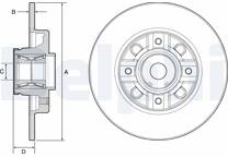 Bremsscheibe hinten
