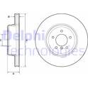Bremsscheibe (pro Einheit) DELPHI - BG9163C