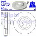 Bremsscheibe vorne DELPHI - BG9389C