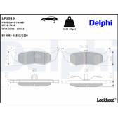 Bromsbelägg bak DELPHI - LP1515
