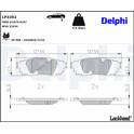 Bromsbelägg bak DELPHI - LP3392