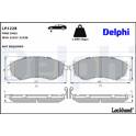 Bromsbelägg fram DELPHI - LP1228