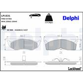 Bromsbelägg fram DELPHI - LP1531