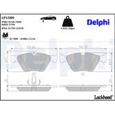 Bromsbelägg fram DELPHI - LP1589