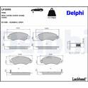 Bromsbelägg fram DELPHI - LP2096