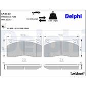 Bromsbelägg fram DELPHI - LP2113