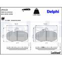 Bromsbelägg fram DELPHI - LP2122