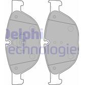Bromsbelägg fram DELPHI - LP2189