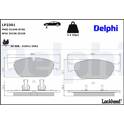 Bromsbelägg fram DELPHI - LP2301