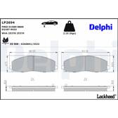 Bromsbelägg fram DELPHI - LP2694
