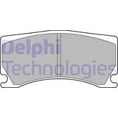 Bromsbelägg fram DELPHI - LP3174