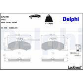 Bromsbelägg fram DELPHI - LP378