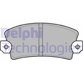 Bromsbelägg fram DELPHI - LP56