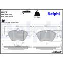 Bromsbelägg fram DELPHI - LP873