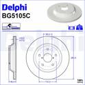 Bromsskiva bak DELPHI - BG5105C